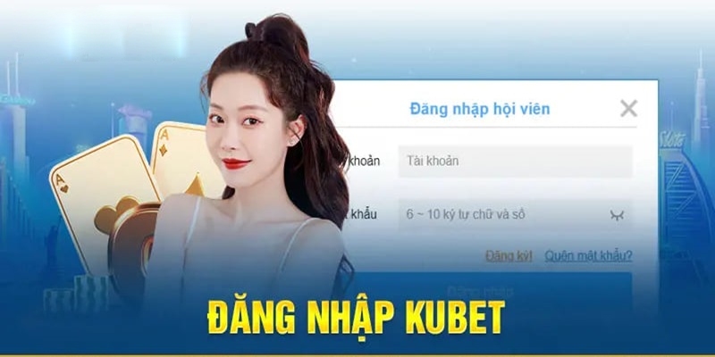 Thao tác thực hiện Kubet đăng nhập trên máy tính